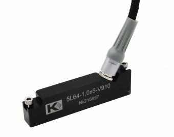 5L64-1,0х6-V910  фазированная решетка, 64 эл,  5 МГц 